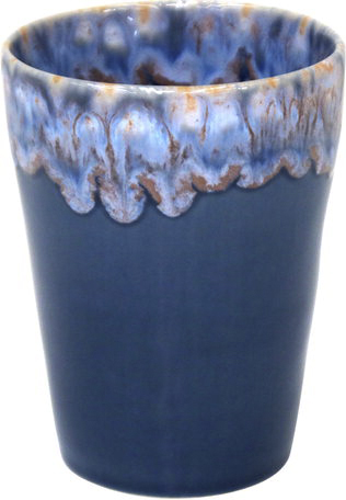 Gres Krus blå 38 cl É9cm H11,5cm